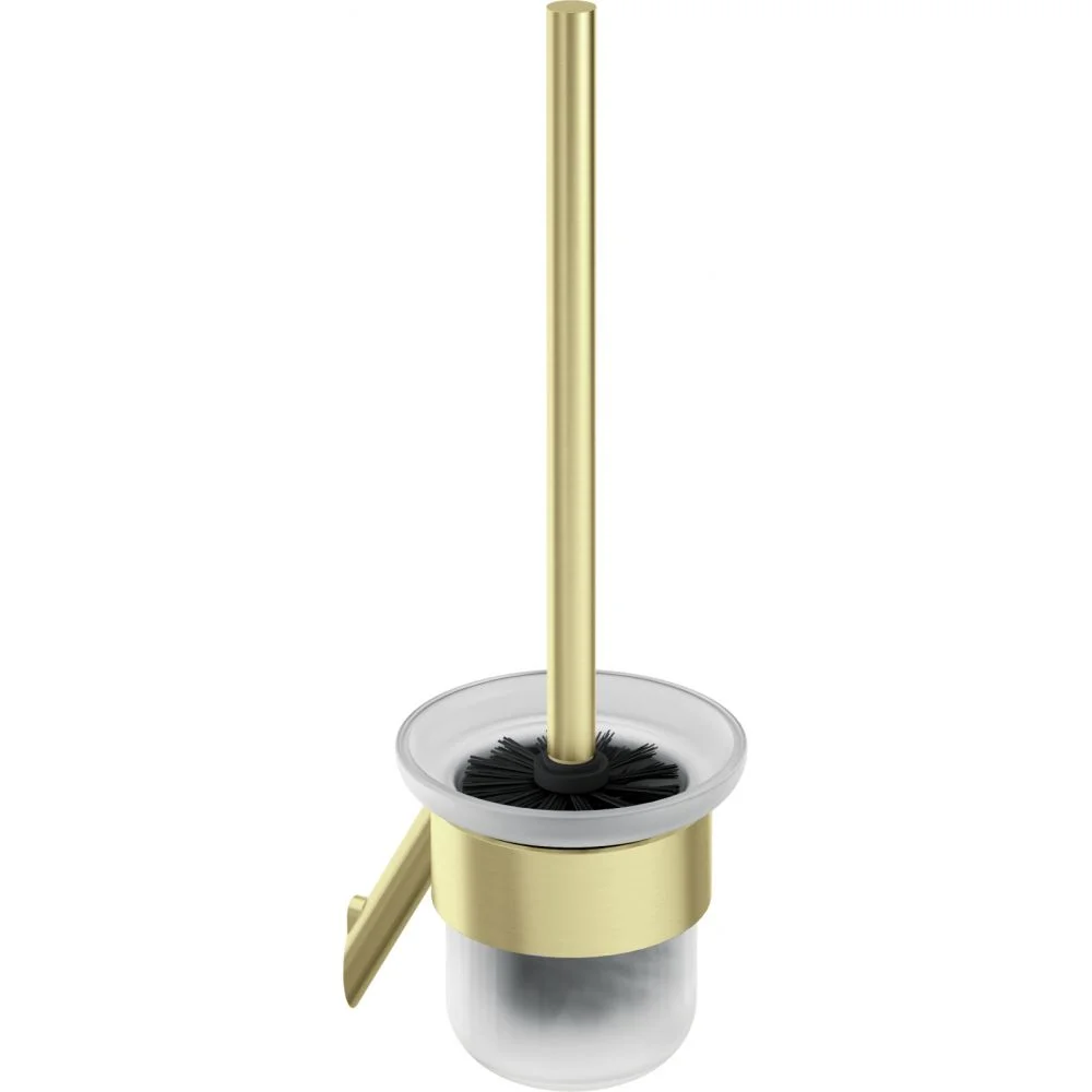 Suport perie wc culoare auriu periat Deante Silia