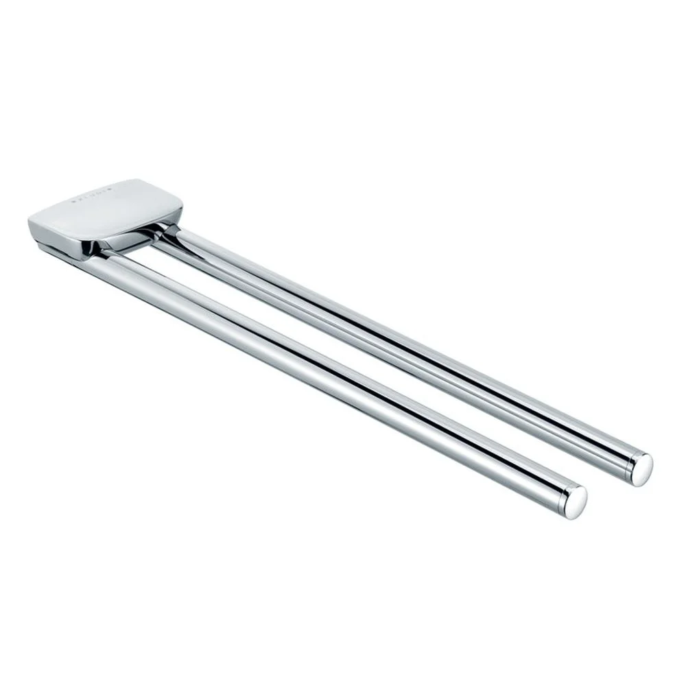Suport prosop baie dublu crom 40 cm Kludi, Amba