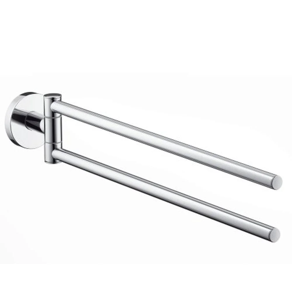 Suport prosop baie dublu crom Hansgrohe Logis