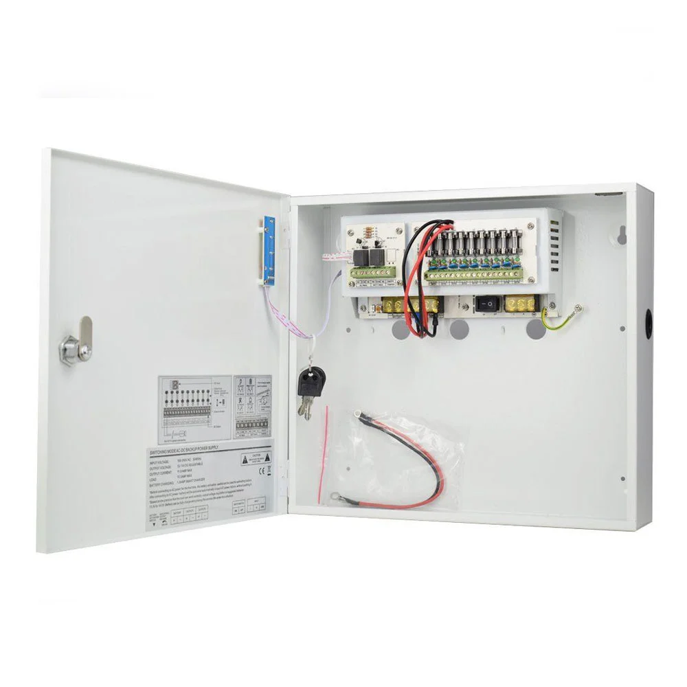 Sursa in comutatie cu back-up ZTP1210B-09F, 10A, 9 iesiri