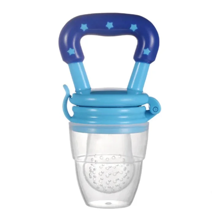 Suzeta dentitie pentru fructe  Albastru