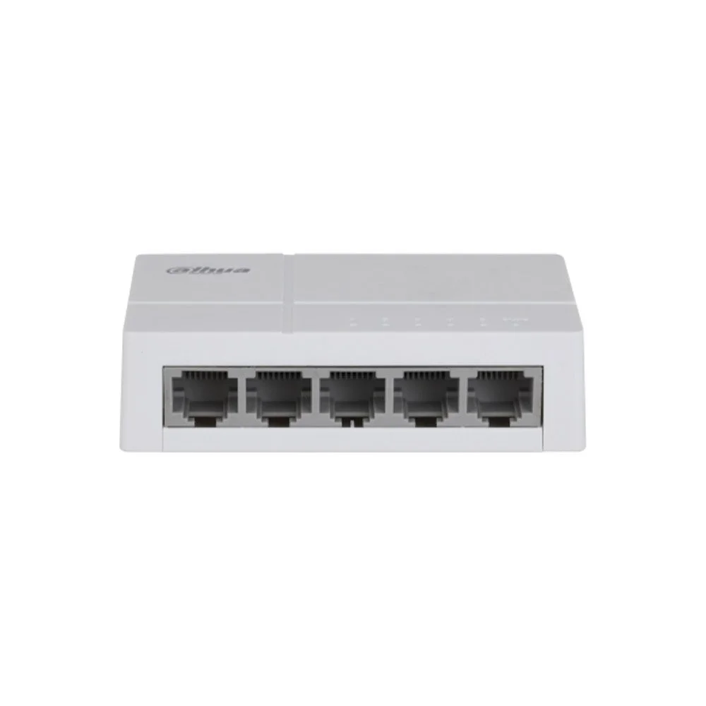 Switch cu 5 porturi Dahua SF1005L-EUR, 1 Gbit, 0.744 Mpps, 2000 MAC, fara management