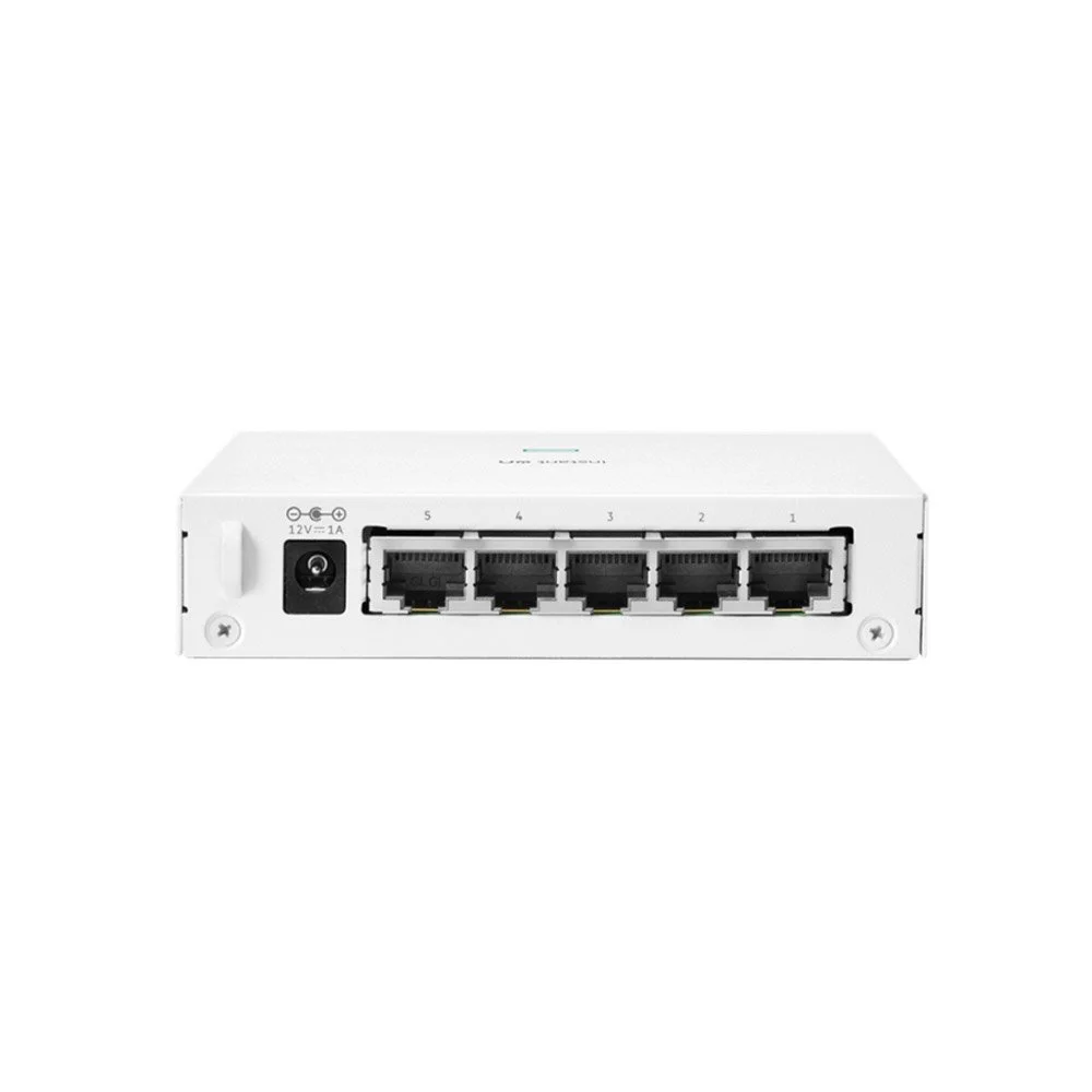 Switch Gigabit cu 5 porturi HPE Aruba R8R44A, 10 Gbps, 7.44 Mpps, fara management