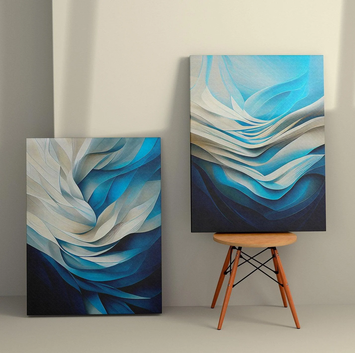 Tablou Canvas (2 bucăți) Honey 7, Multicolor, 110x70 cm