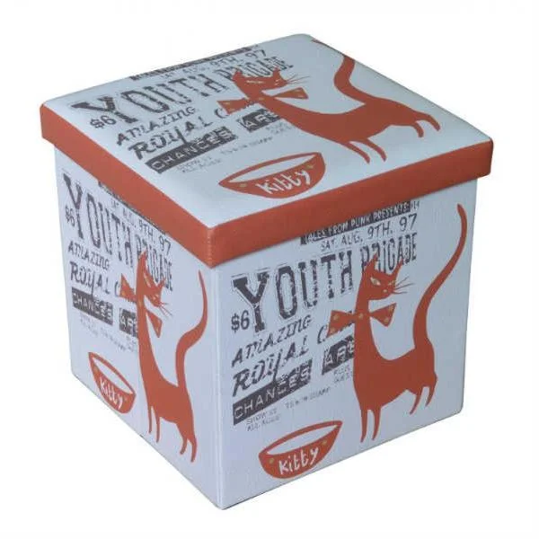 Taburet Design 38x38 Kitty - Unic Spot Ro