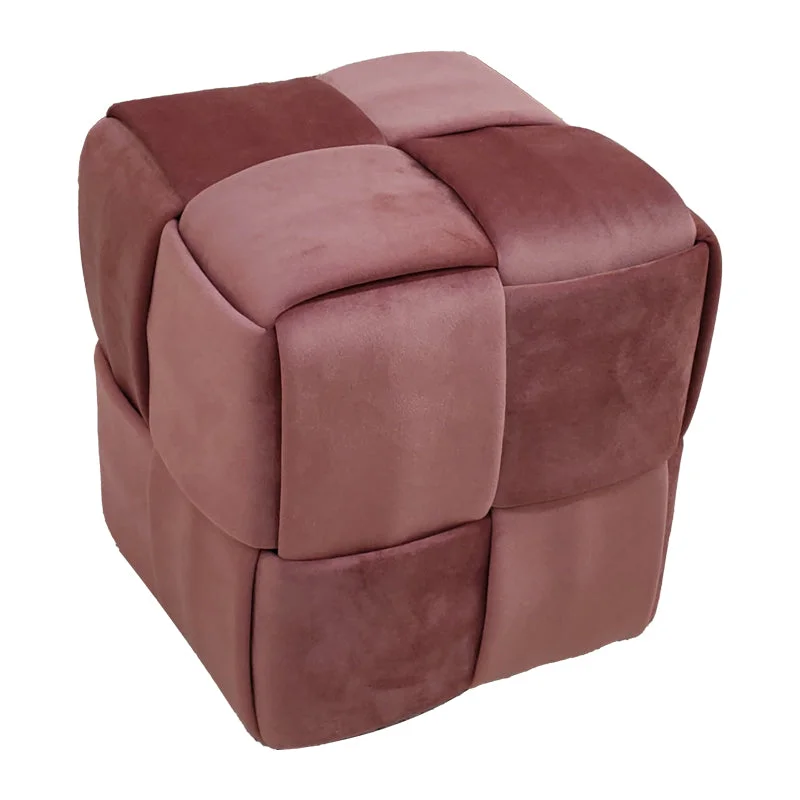Taburet Jisko catifea  38x38x40 cm
