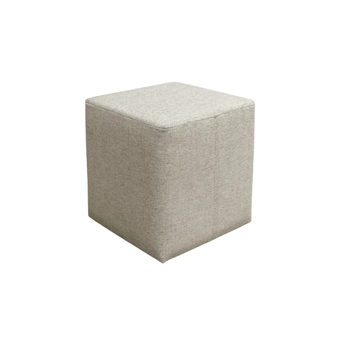 Taburet ROKA, crem, 35x35x38 cm