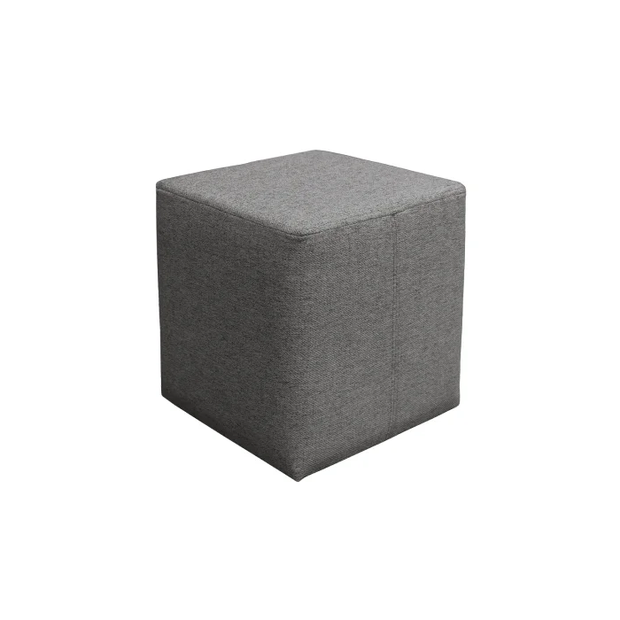 Taburet ROKA, gri deschis, 35x35x38 cm