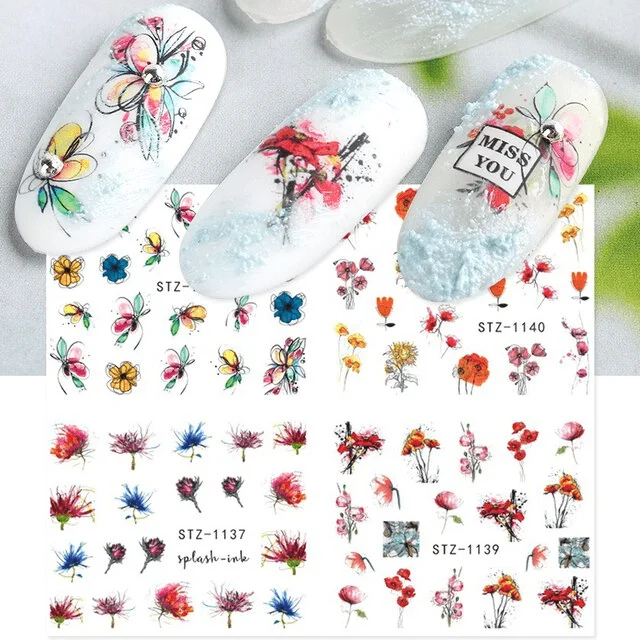 Tatuaj Decor Unghii 4 Modele I-01 - I-01 - Everin.ro