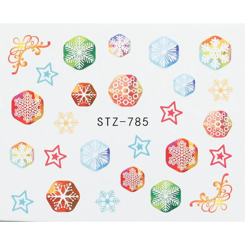 TATUAJ DECOR UNGHII IARNA STZ-785 - STZ-785 - Everin.ro