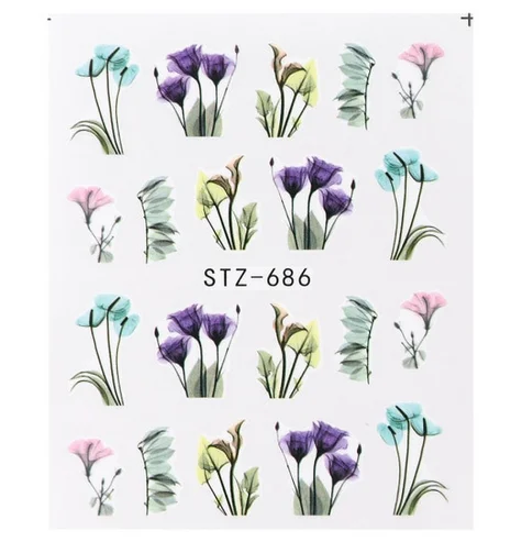 Tatuaj decor unghii STZ-686 - STZ686 - Everin.ro