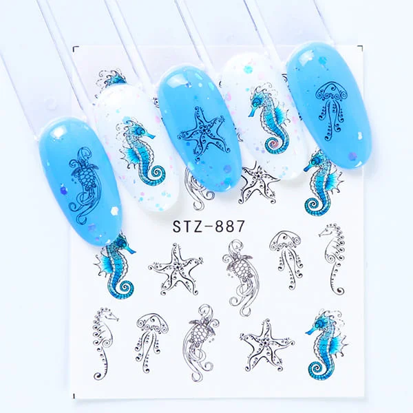 Tatuaj decor unghii STZ-887 - STZ887 - Everin.ro