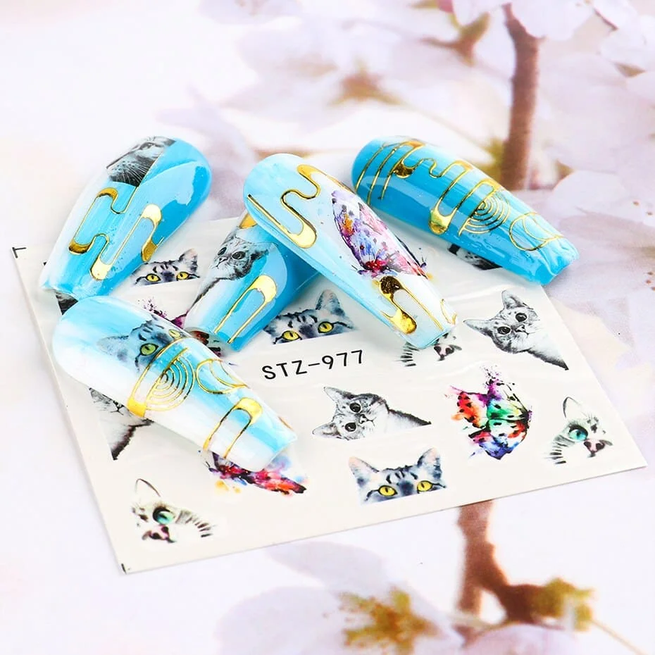 Tatuaj decor unghii STZ-977 - STZ977 - Everin.ro