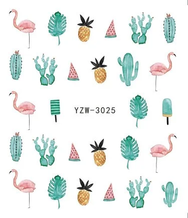 Tatuaj decor unghii YZW-3025 - YZW-3025 - Everin.ro