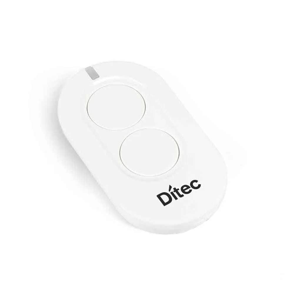 Telecomanda Ditec ZEN2W, 2 canale, 433.92 MHz, 150 m, alb