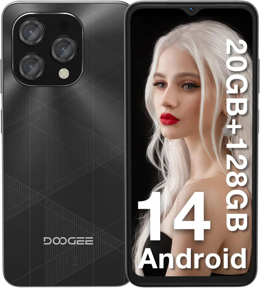 Telefon Doogee N55 Plus 4G 6.56  90Hz 8GB RAM 128GB 5150mAh Android 14