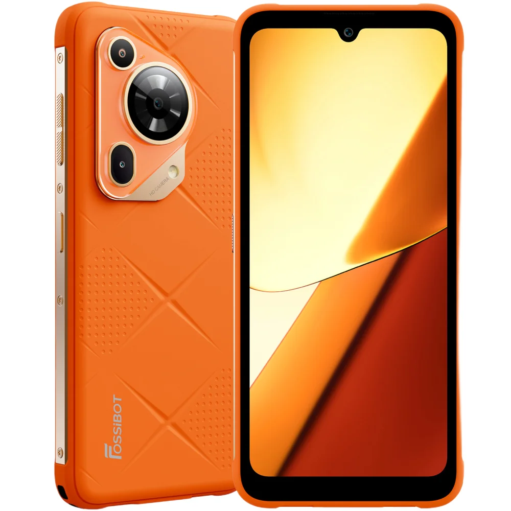 Telefon Fossibot F112 Pro Slim 5G 256GB 7150mAh NFC Android 14 Orange
