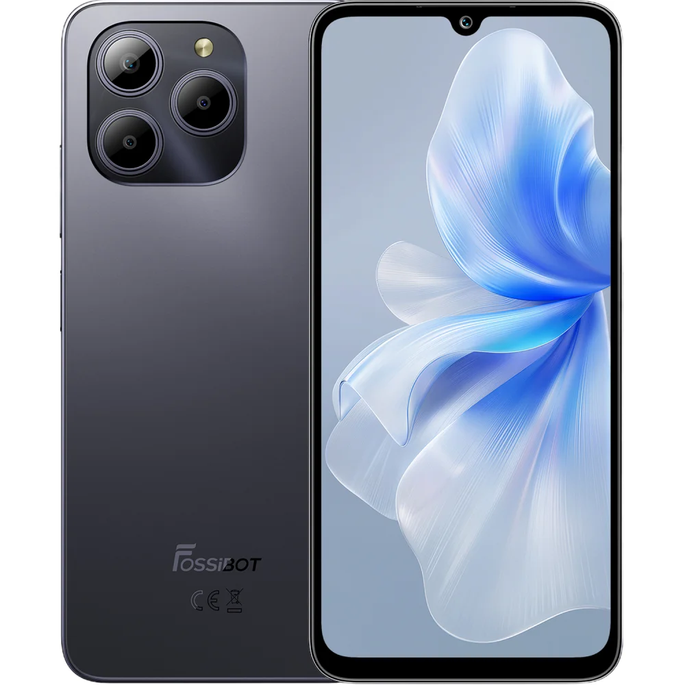 Telefon Fossibot S2 4G 6.72  FHD+ 20GB RAM 256GB 5000mAh NFC Android 14 Gray