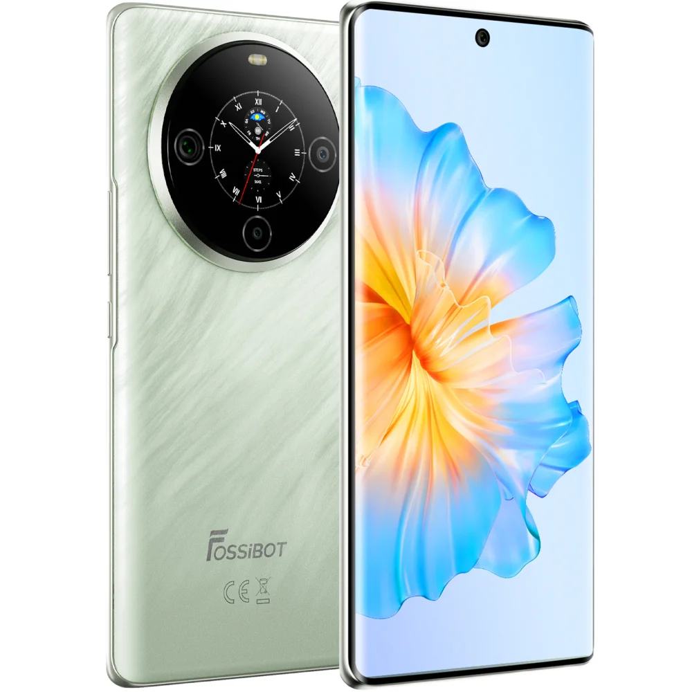 Telefon Fossibot S3 Pro 4G 6.67  AMOLED Curved 5000mAh NFC Android 14 Green