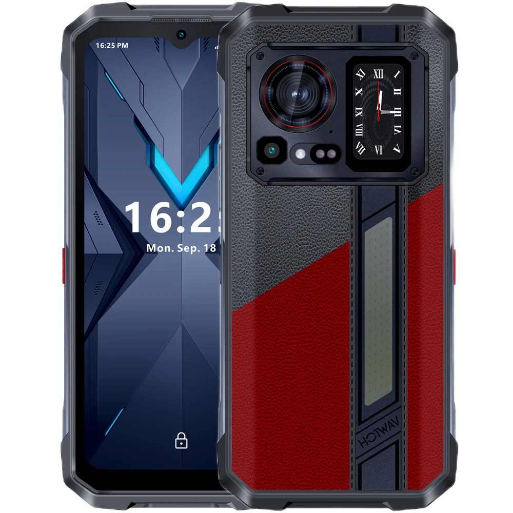 Telefon Hotwav Hyper 7 Pro Dimensity 7050 5G 256GB NFC Dual Screen Magma Red