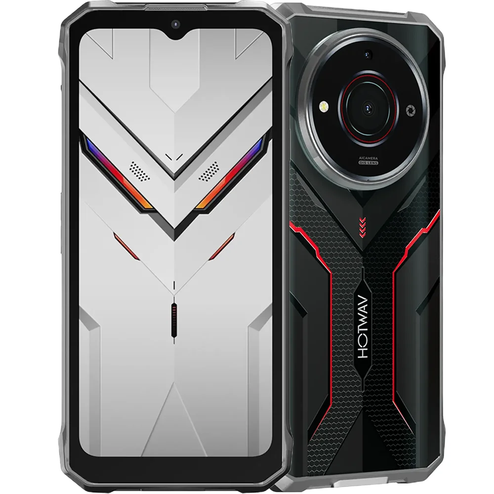 Telefon Hotwav T7s 4G 128GB 6.52-inch 6280mAh IP68 IP68K Android 13 Mecha Black