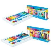 Tempera Mitama, 10 culori, Tropical Mix, lavabile, 21 ml