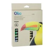 Tempera pe baza de ulei Morocolor Primo, cutie 24 culori