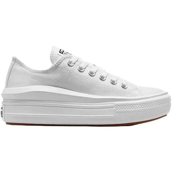 Tenisi femei Converse Chuck Taylor All Star Move OX 570257C, 42, Alb