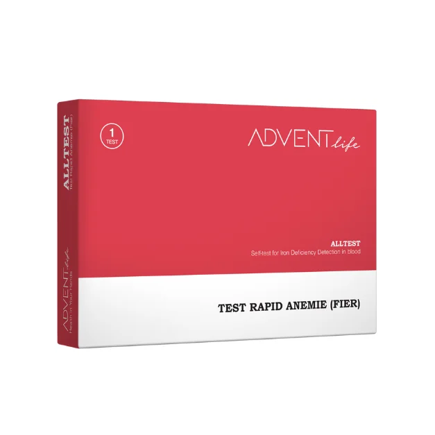 Test rapid anemie, carenta fier, 1 bucata, Advent Life