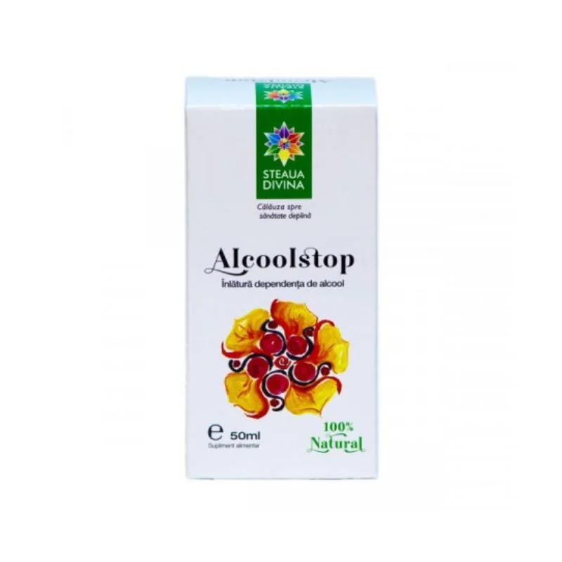 Tinctura Alcoolstop, 50 ml, Steaua Divina