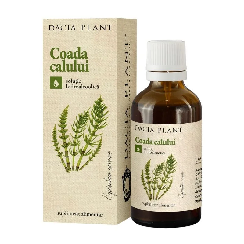 Tinctura de coada soricelului, 50ml, Dacia Plant