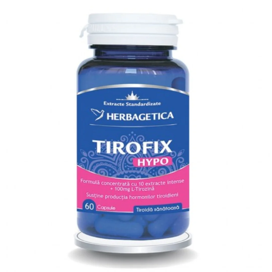 Tirofix Hypo, 60 capsule, Herbagetica