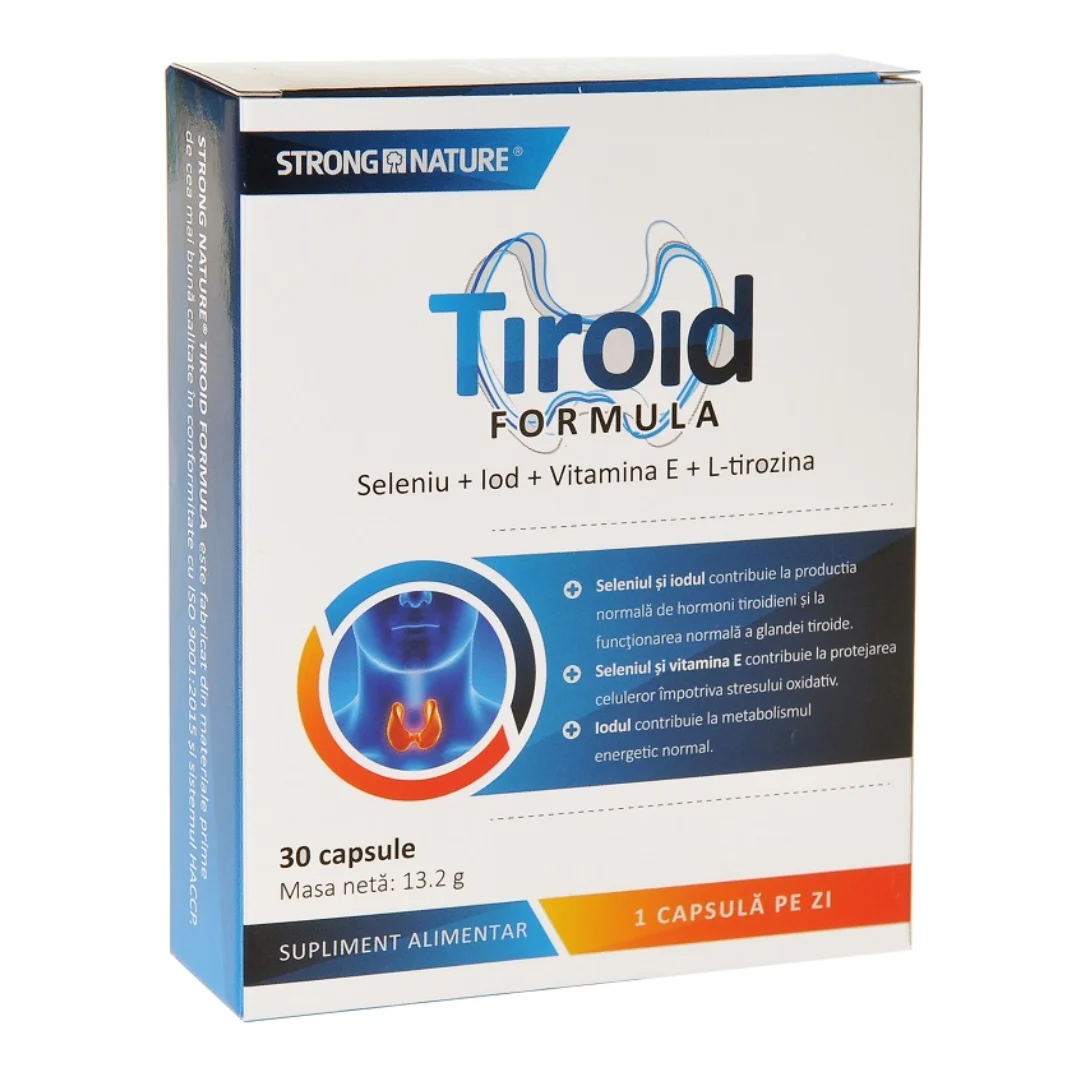 Tiroid Formula, 30 capsule, Strong Nature