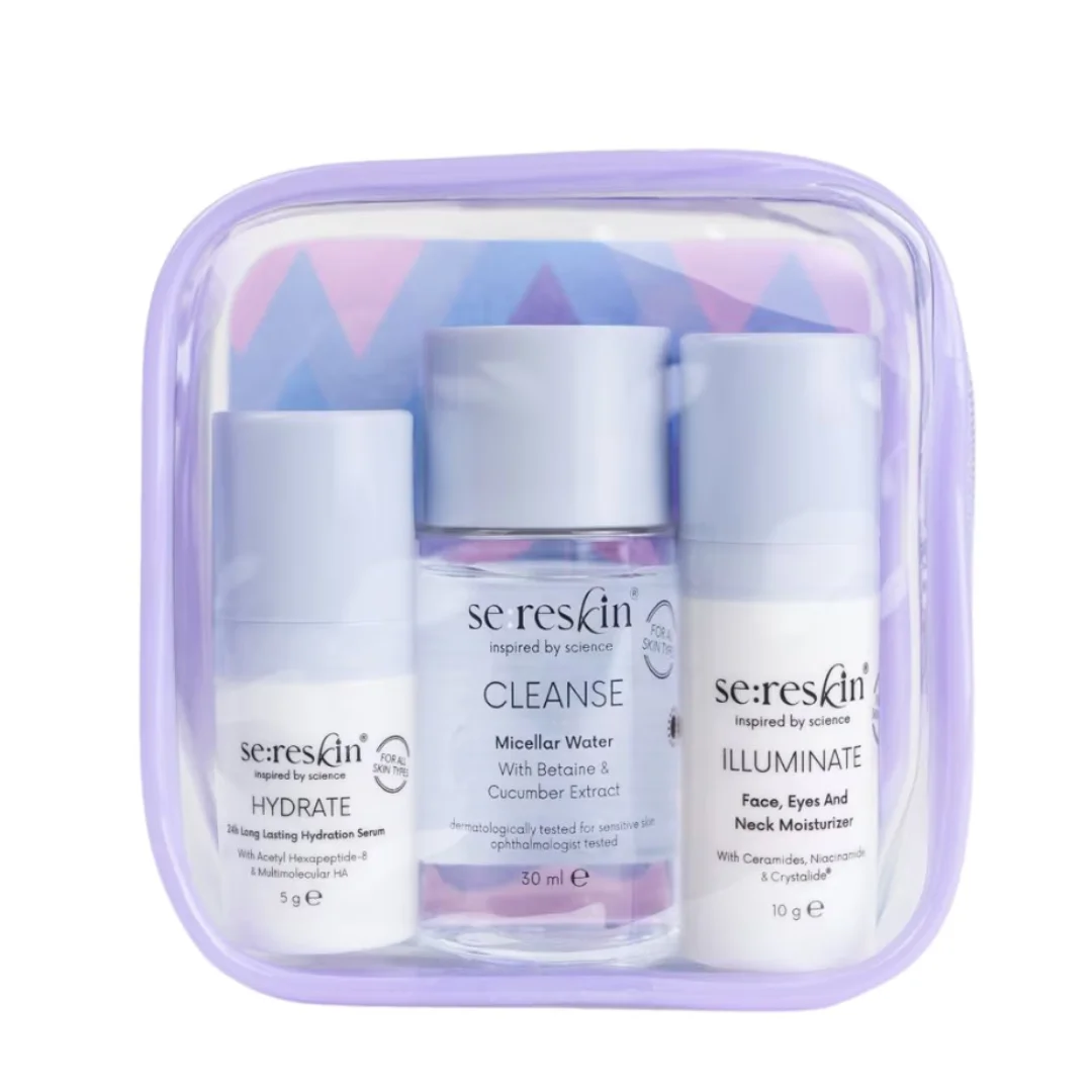 Travel kit 3 mini produse Illuminate, Se:Reskin