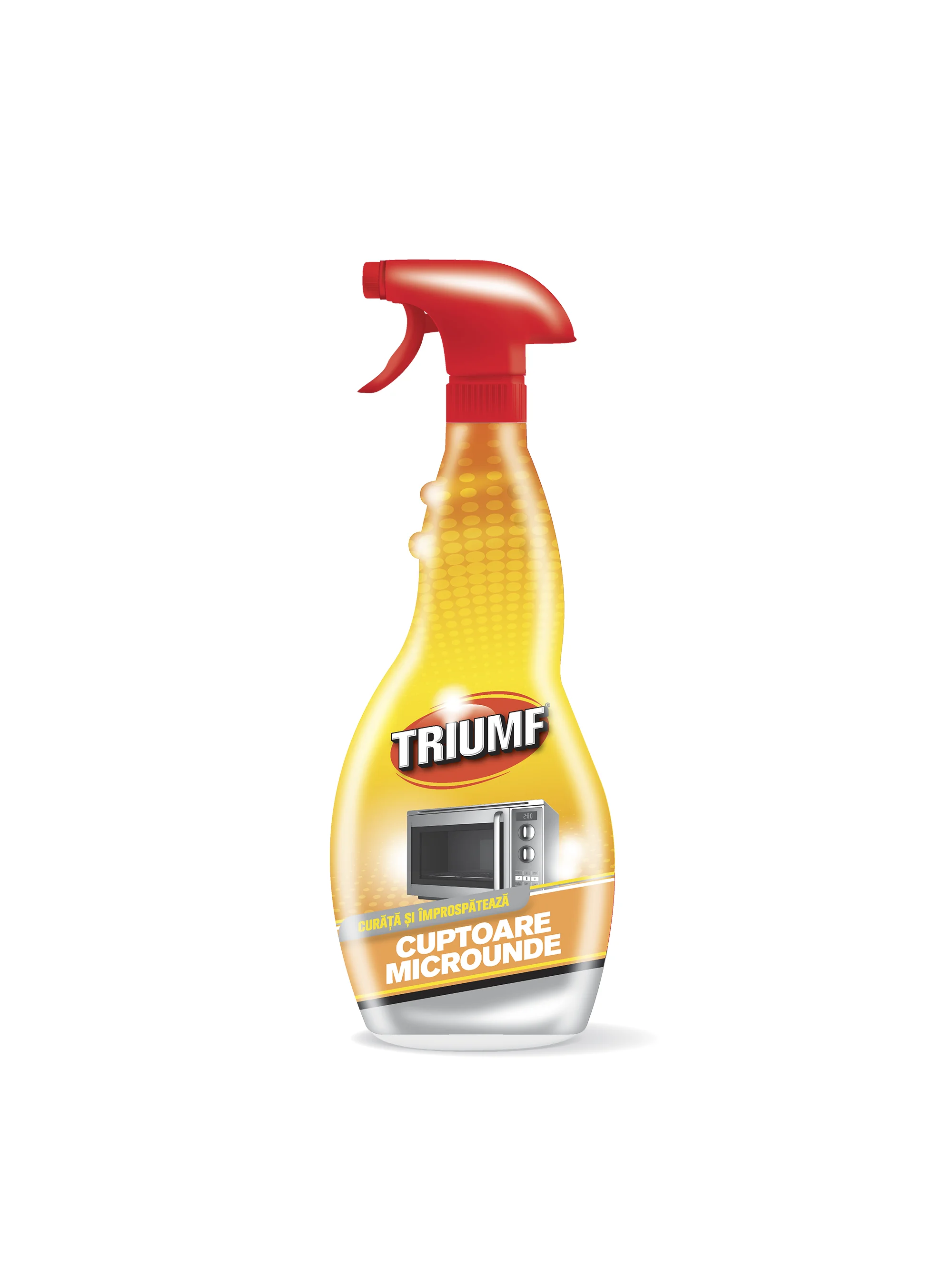 Triumf Soluție Curățare Cuptoare Cu Microunde, Elimină Murdăria și Mirosurile, 500 Ml