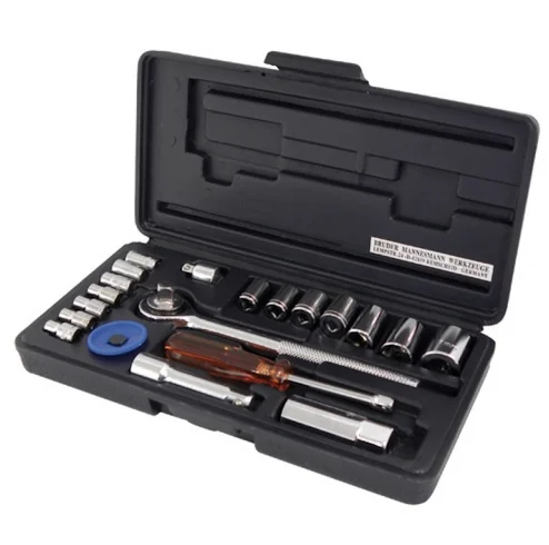 Trusa 21 piese 1/2 scule cu clichet