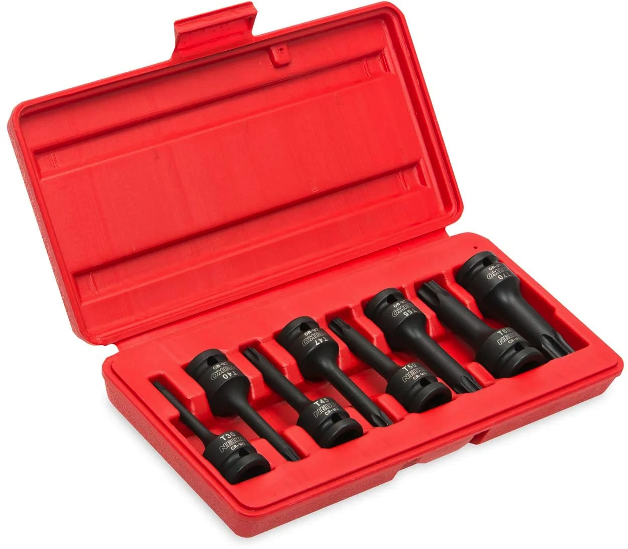 Trusa 8 Piese Biti BIHEX de IMPACT  Cr-Mo  1/2 Inch