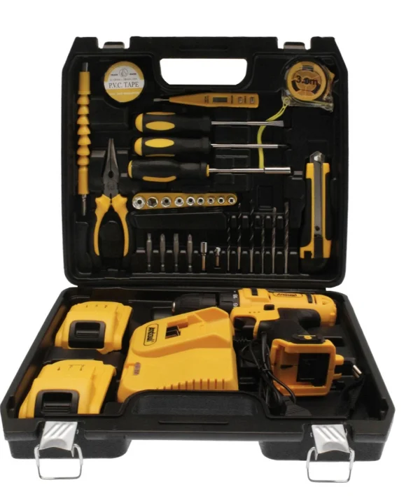 Trusa Masina de gaurit si insurubat (BORMASINA) Andowl Q GJ011 cu 2 acumulatori 5Ah 24V