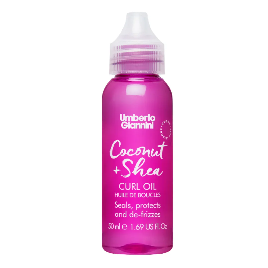 Ulei anti-frizz pentru repararea parului cret Curl Oil Bond Repair, 50 ml, Umberto Giannini