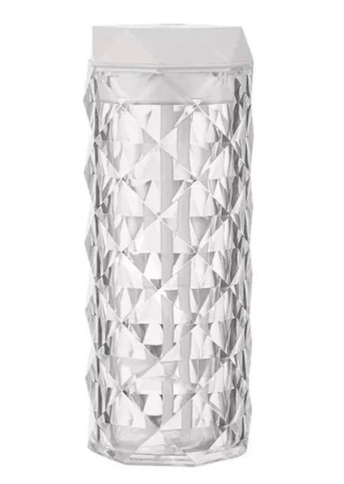 Umidificator de aer tip lampa decorativa cu lumini LED crystal