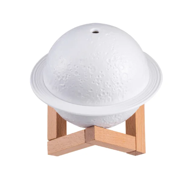 Umidificator in forma de planeta 3 tipuri de lumina 200 ml