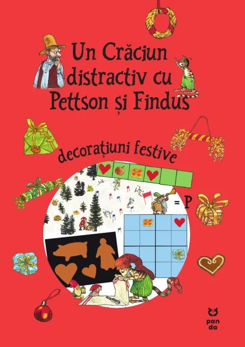 Un Crăciun distractiv cu Pettson și Findus. Decorațiuni festive - Sven Nordqvist