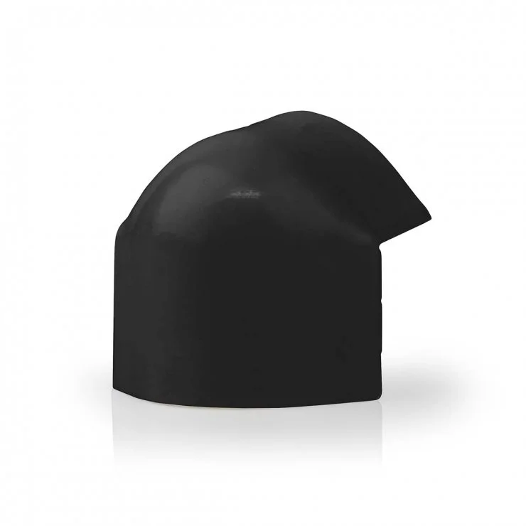 Unghi exterior canal cablu pentru CMDT3312BK500 si CMDT3312BK1500 Negru, Nedis CMDT3301BK