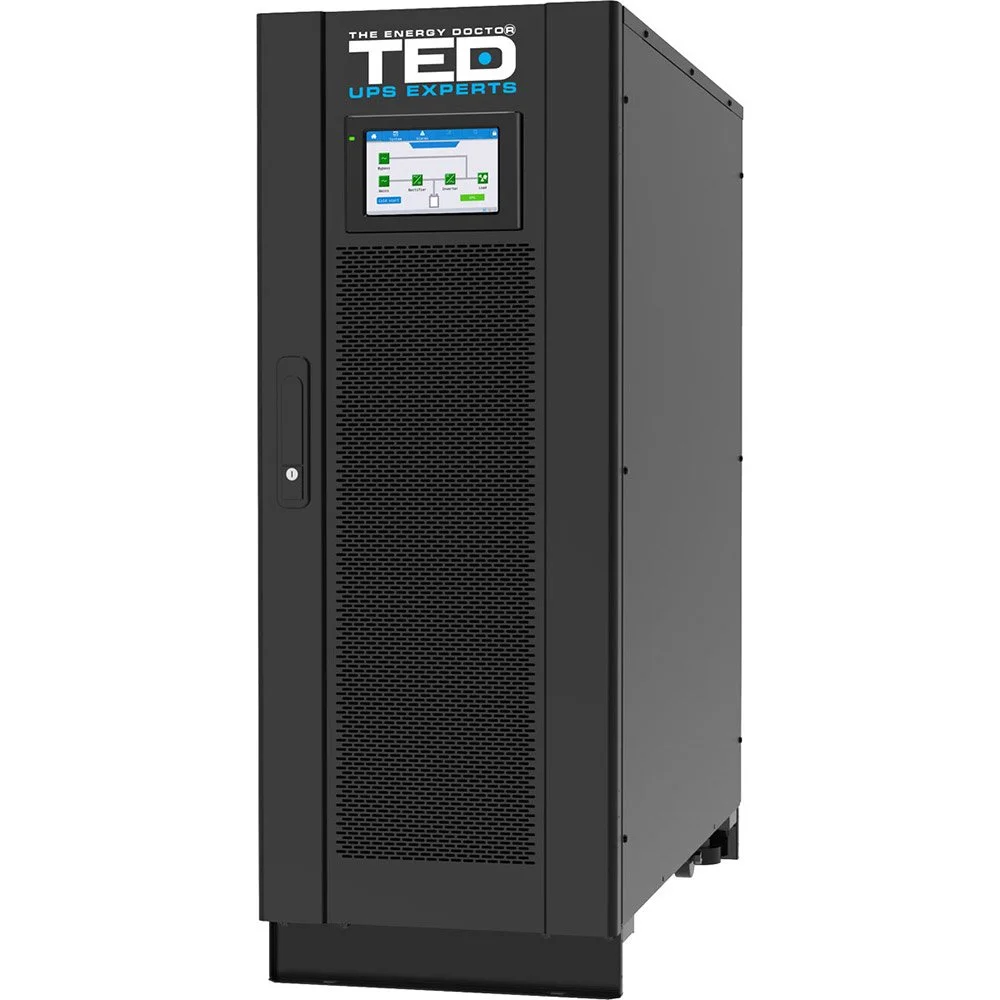 UPS Online industrial trifazat TED TED004703, 60 kW, 60 kVA, 400 VAC, cu management