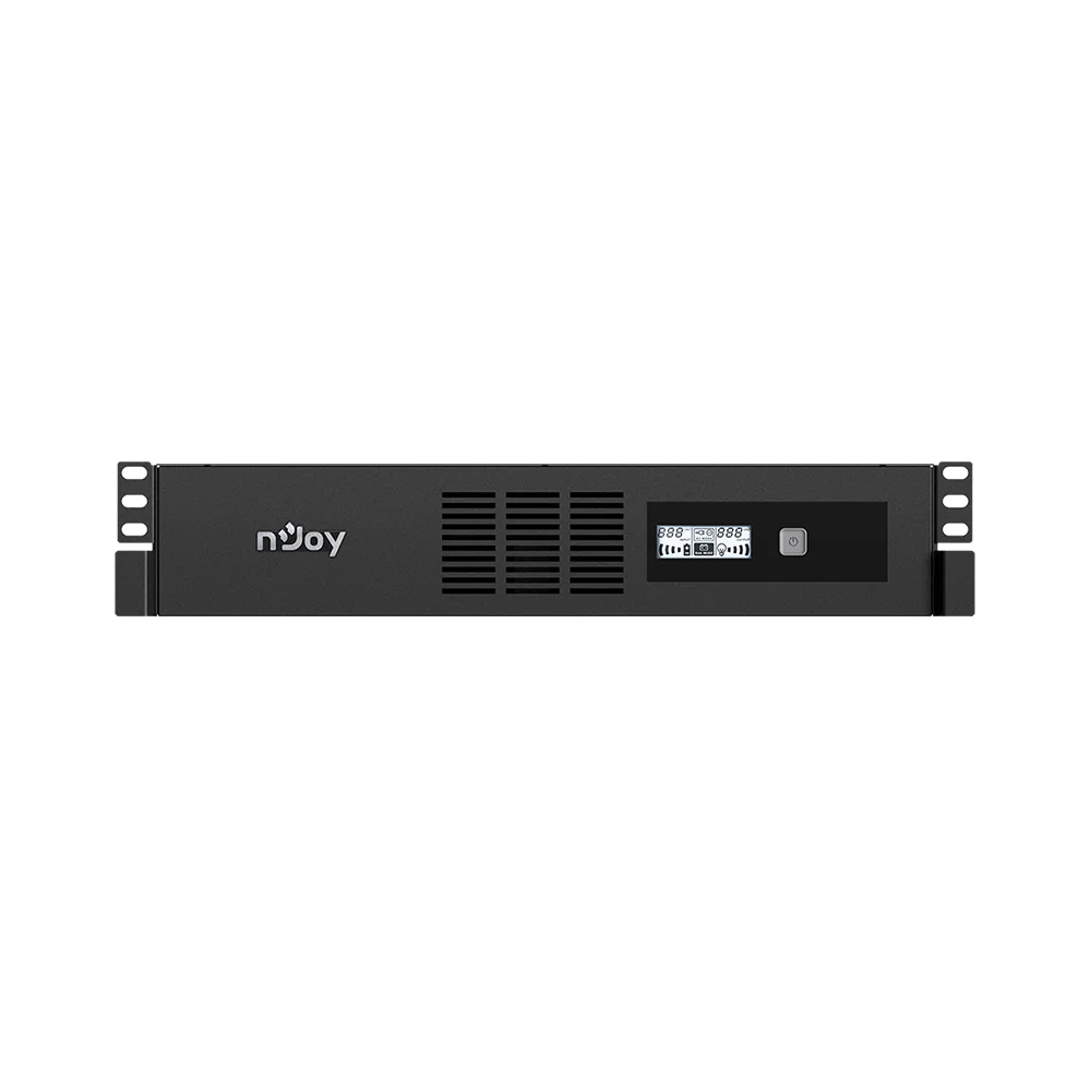 Ups rackabil cu 4 prize nJoy Code 800, UPLI-LI080CO-AZ01B, 800 VA / 480 W