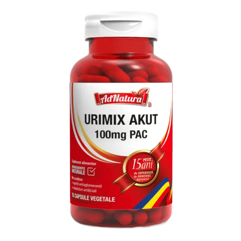 Urimix Akut, 15 capsule, AdNatura