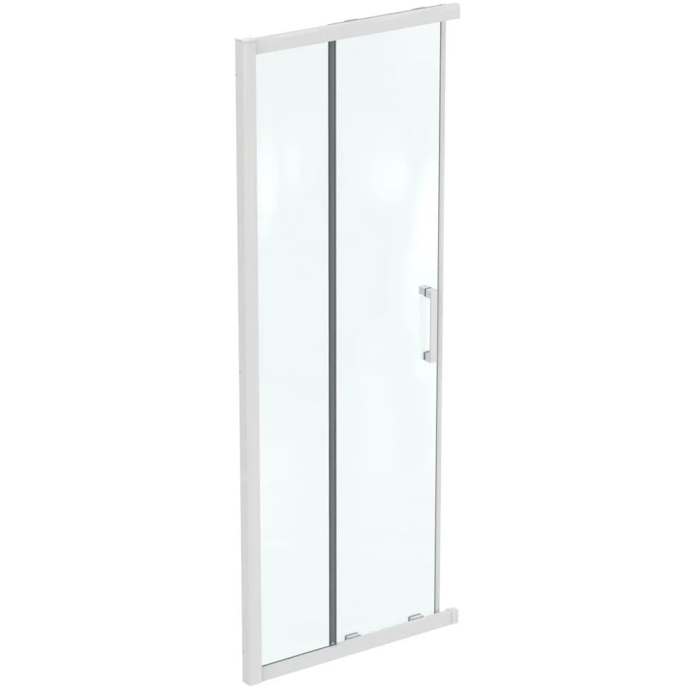 Usa dus glisanta cu segment fix 80 cm Ideal Standard Connect 2 profil alb mat