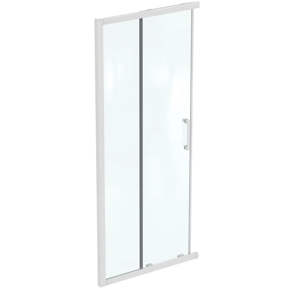 Usa dus glisanta cu segment fix 90 cm Ideal Standard Connect 2 profil alb mat