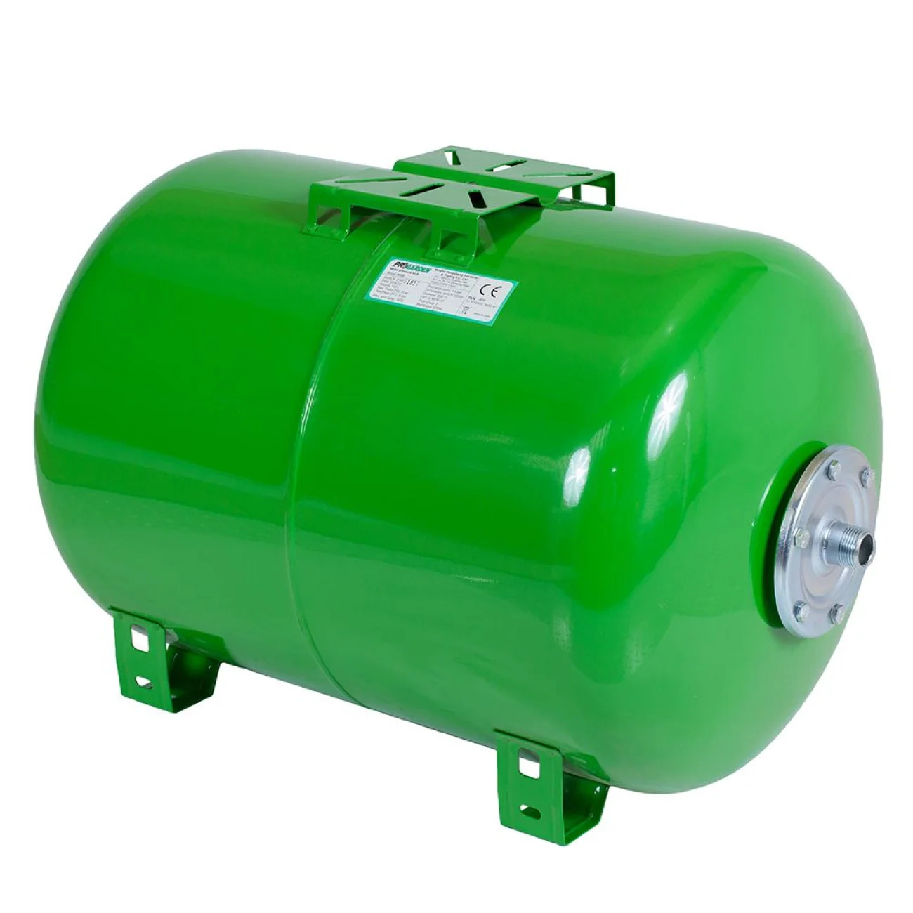 Vas expansiune H100 ProGARDEN, 100 litri, 10 bari, orizontal cu membrana Inclusa