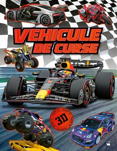 Vehicule de curse 3D - Hardcover - Kreativ